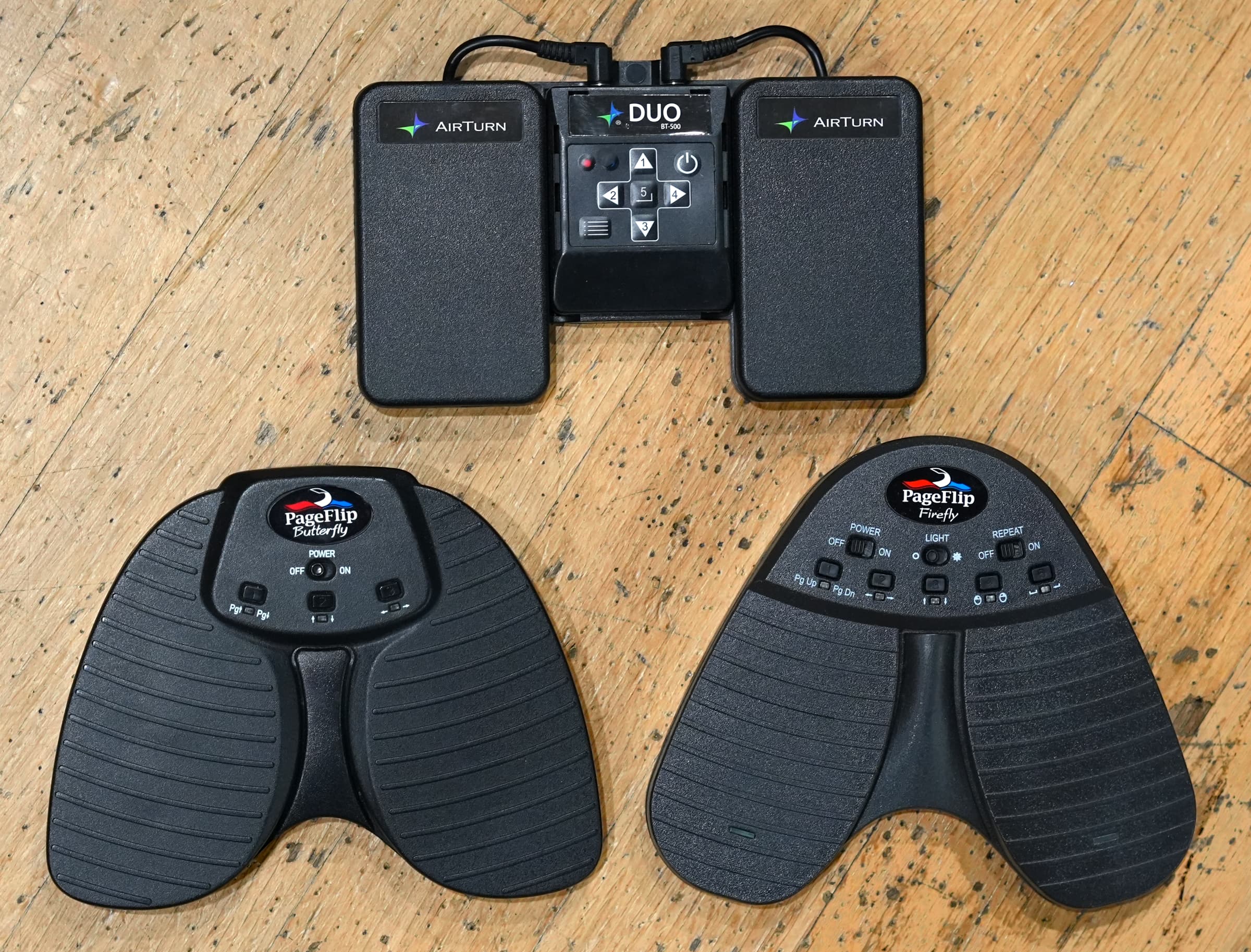 Les mejores pedales para pasar páginas